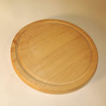 Bar cutting board, 8" round in maple