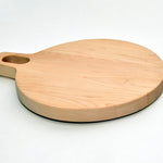 Round "Skillet" Cutting Board, 1" thick in maple