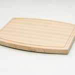 Steak board with juice groove